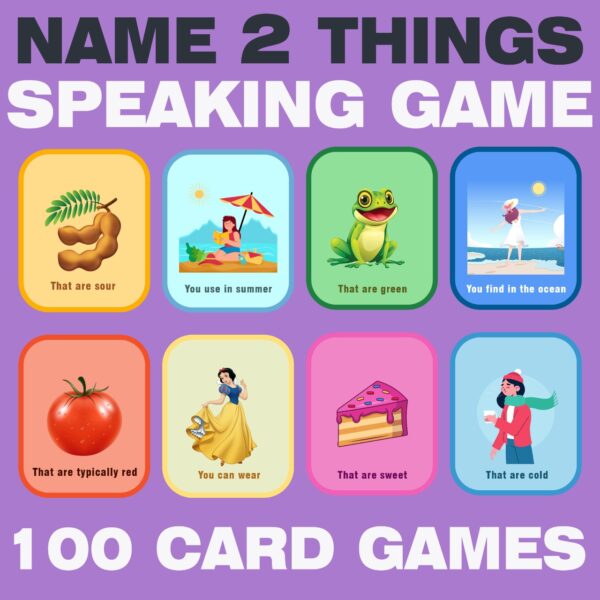 Name 2 Things Poster